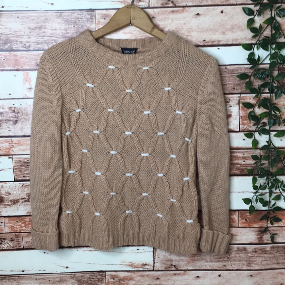 Topshop Women’s lightweight Knit Casual Sweater